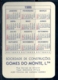 1986 Pocket Calendar Calandrier Calendario Portugal Futebol Soccer Futebol Feminino Grupo Desportivo As Poveiras - Grand Format : 1981-90