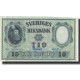 Billet, Suède, 10 Kronor, 1957, 1957, KM:43e, TTB - Suède