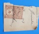 CILICIE(1919-1921)TURQUIE Constantinople France(ex-protectorat Français)Fiscal Fiscaux Timbre Turc Fragment Annulé Plume - Gebraucht