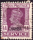 INDIA CHAMBA 1943 KGVI 1/2a Purple 'Service' SGO74 FU - Chamba