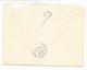 65C DINAN +30C CHAMONIX LETTRE REC C. PERLE ILE D'ARZ 4.7.1962 MORBIHAN - Handstempel