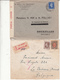 Delcampe - Guerre 1940/45       Lot    De    18     Enveloppes Vers La Belgique  10 Scan - Weltkrieg 1939-45 (Briefe U. Dokumente)