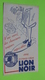 Buvard 32 - CIRAGE LION NOIR - état D'usage : Voir Photos - 12x21 Environ - Vers Année 1960 - Produits Ménagers