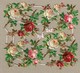 Bollans E. & Co - E.B. & Co 616 - SCRAP Sheet  DECOUPIS  - Gaufré / Embossed  Fleurs / Flowers - Blumen