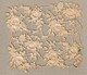 Bollans E. & Co - E.B. & Co 616 - SCRAP Sheet  DECOUPIS  - Gaufré / Embossed  Fleurs / Flowers - Blumen