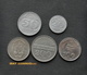 Mongolia Mongolei Set 5 Coin 20 50 100 200 500 TOGROG Circulated Currency Münzen - Mongolie