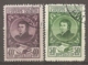 RUSSIE -  Yv N° 1230,1231  (o)  écrivain Abovian   Cote 6 Euro  BE   2 Scans - Usados