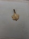 Petite Médaille En Plaqué Or Feuille D'érable Canada - Pendentifs