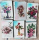 Delcampe - GROS LOT 550 CARTES CPA FANTAISIE FLEURS. Thème Unique LES ROSES. Poids + De 2kg - 500 Postcards Min.