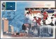 Switzerland 2002 Maximum Card Ice Hockey Sur Glace Eishockey: Olympic Games 2002 Salt Lake City; Special Flight Swissair - Eishockey