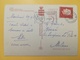 CARTOLINA POSTCARDS MONACO MONTE CARLO 1980 HOTEL HERMITAGE BOLLO PRINCIPE RANIERI PRINCE OBLITERE ETICHETTA - Hôtels