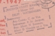 Nederland - 1947 - 2x1 Cent Van Krimpen Op Ballonkaart Rambaldo Van Delft Naar Wateringen - Luftpost