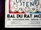 Rare Affiche Le Bal Du Rat Mort D'après James Ensor Ostende Oostende Carnaval - Manifesti