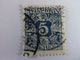 DANEMARK - TIMBRE JOURNAUX - 1907 - Y§T N°2 - 5 Ore Bleu - Cote 18,00€ - Used, Obli - SEE SCAN - Plaatfouten En Curiosa