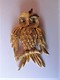 Pendentif En Métal Doré - Hibou - 6 Cm. - Colgantes