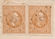 Nederlands Indië - 1891 - 2x10 Cent Willem III Op R-cover Van KR- En Puntstempel MAGELANG Naar Semarang - Niederländisch-Indien