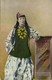 Uzbekistan Russia, Types Of Central Asia, Sart Girl With Long Hair 1917 Postcard - Ouzbékistan