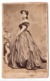 ROMA 1864 - Photo Cdv Jeune Fille Christina - Anciennes (Av. 1900)