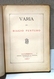 PUNTURO BIAGIO: VARIA CALTANISSETTA 1887 TIP. PUNTURO PIANO DEL COLLEGIO 78 PAG. 214 + INDICE BROSS. EDIT. - Libri Antichi