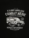 T SHIRT Noir DODGE WC 54 AMBULANCE COMBAT MEDIC WW2 US ARMY MEDICAL Dpt TEE - Véhicules