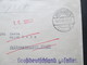 Feldpost 2.WK 1940 Feldpostbrief An Major Popp FP Nr. 35025 Und Stempel Für Großdeutschland Gefallen Und 1.6. Zurück - Covers & Documents