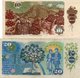 Czechoslovakia-CECOSLOVACCHIA 10,20 KORUN 1986,88 P-94,95 VF-XF - Cecoslovacchia