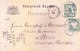 GERMANY, BAVARIA, KONIGREICH BAYERN : OFFICIAL PRESTAMPED POST CARD UPRATED FOR FRANCE : YEAR : 1890 : - Postal  Stationery