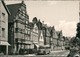 Ansichtskarte Stadthagen Strassen Partie Am Markt, Bus, Autos Häuser 1955 - Stadthagen