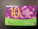 BARBADOS   $10 - B FREE  Prepaid Fine Used Card  ** 231 ** - Barbados (Barbuda)