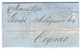 Delcampe - ETATS UNIS Préphilatélie 1852-1853: 3 Superbes LAC De New-York Pour Cognac (France)   TTB - …-1845 Vorphilatelie