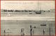 CPA 44- LE POULIGUEN -Double Vue- La Côte Vers La Baule-voyagée 1909 Avec Timbre Perforé  D R-scans Recto Verso - Le Pouliguen