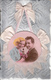 Fantaisie - Couple Amoureux - Carte Ancienne Luxe - Easter