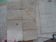 Delcampe - Archive Arles Provence  1654/1734 Famille Trepat 9 Documents Originaux Voir Liste Feuille Verte - Manuscripts