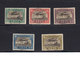 Chine 1929 Poste Aerienne Yvert 6 / 10 Obliteres. Avion Survolant La Grande Muraille. (2206t) - 1912-1949 Republic