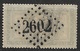 France      N° 33A    "5 Et F" En Bleu     RRR     Oblitéré GC 2602 Nantes  B/   TB   - 1863-1870 Napoléon III Lauré