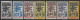 DAHOMEY - 1906 - YVERT N° 23/29 * MLH - CHARNIERE LEGERE (ADHERENCES Sur Le 26) - COTE = 317 EUROS - Unused Stamps