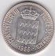 Monaco .10 Francs 1966. CHARLES III 1856-1889, En Argent - 1960-2001 Nouveaux Francs