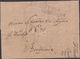 1828. TTR4 HAMBOURG + Allemagne P. Givet To Bordeaux From Flensburg. T Postage Markin... () - JF321227 - ...-1851 Prephilately