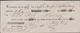 1865. Randers Postkontoir 30/4 1865 To Hamburg. Receipt 1 Ks. Vægt 4 Pd. 16 Lod. Port... () - JF321231 - ...-1851 Prefilatelia