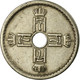 Monnaie, Norvège, Haakon VII, 25 Öre, 1940, TTB, Copper-nickel, KM:384 - Norvège