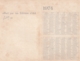 *** CALENDRIER 1974***  CANNES La Plage   14x20cm --carte Postale Géante Calendrier Au Dos Offert  éditions  YVON - Grossformat : 1971-80