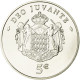 Monaco, 5 Euro, 2008, FDC, Argent, Gadoury:3, KM:197 - Monaco