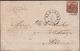 1860. 114 + ELMSHORN 1 12 1860 To Altona.  4 S KGL POST FRIM. Beautiful Holst. Eisenb... () - JF321276 - Lettres & Documents