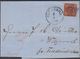 1860. 16 + FLENSBURG 3 3 1860 To Witzwoorth Pr. Friederichsstade.  4 S KGL POST FRIM.... () - JF321280 - Lettres & Documents