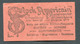 Ticket De Tramway Ancien "Compagnie Des Tramways Strasbourgeois" Strasbourg - Alsace - Europa