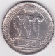 San Marino. 20 Lire 1932, En Argent, KM# 11 - Saint-Marin