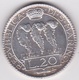 San Marino. 20 Lire 1937, En Argent, KM# 11a - Saint-Marin