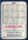 1987 Pocket Calendar Calandrier Calendario Portugal Lugares Cidades Braga Bom Jesus De Braga - Grand Format : 1981-90