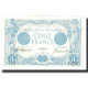 France, 5 Francs, Bleu, 1913, 1913-07-29, SPL, Fayette:2.19, KM:70 - 20 F 1905-1913 ''Bleu''