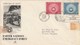 First Day Issue. 2 Stamps United Nations Emergency Forces. 1957. Postmark. Average Condition. - Militaria